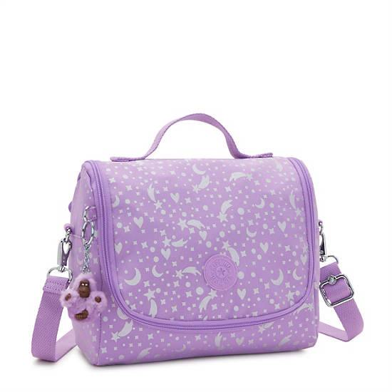 Kipling New Kichirou Printed Lunch Bag Vesker Lilla | NO 1280KO